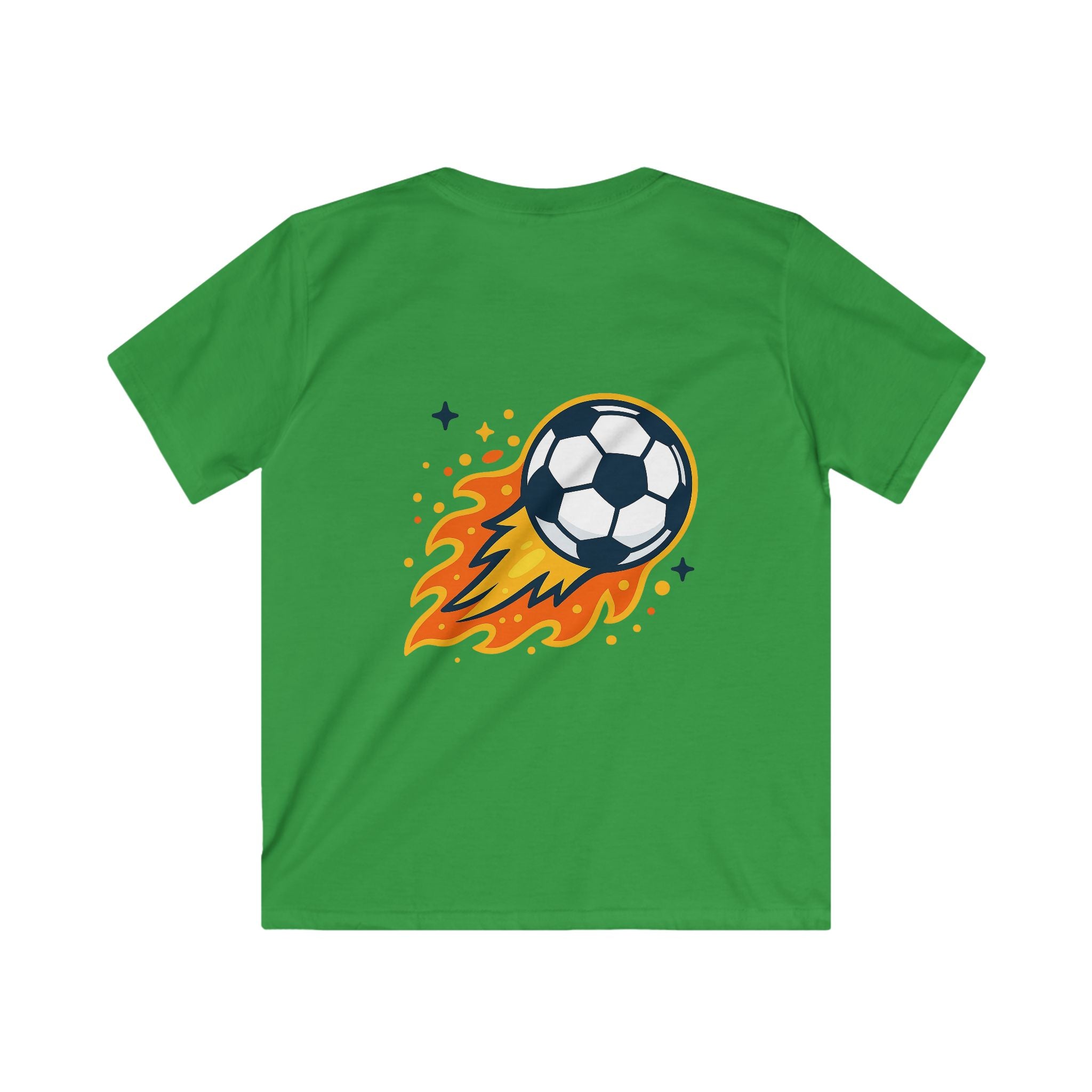 Kinder Fußball T-Shirt mit Backprint
