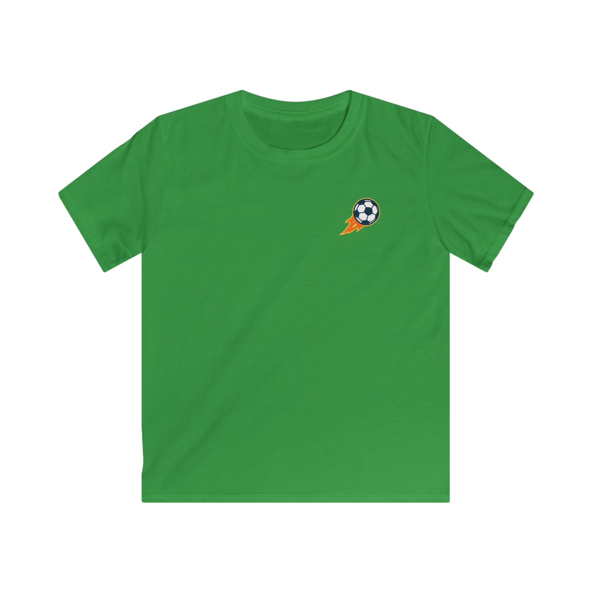 Kinder Fußball T-Shirt mit Backprint