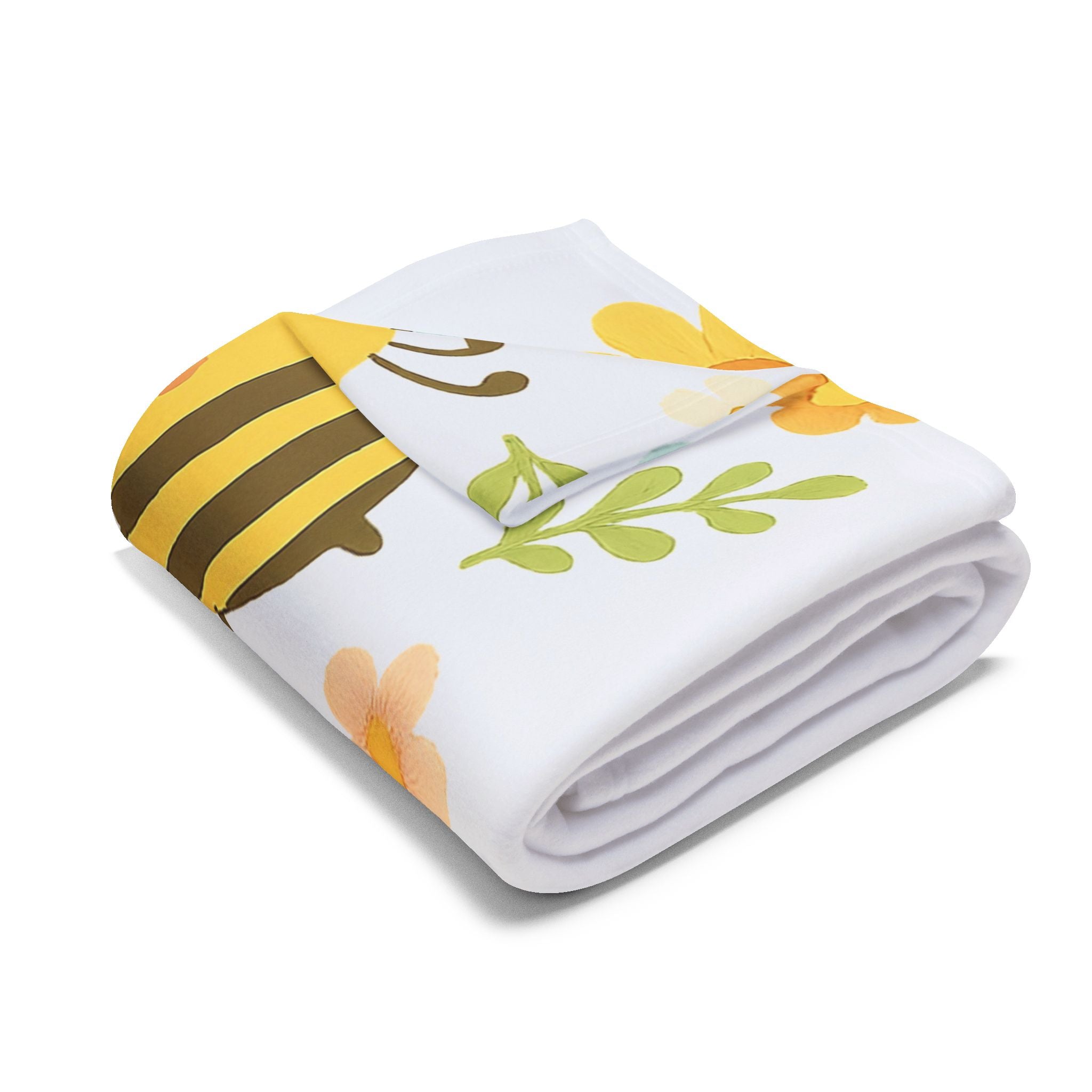 Baby Bienen Flauschdecke