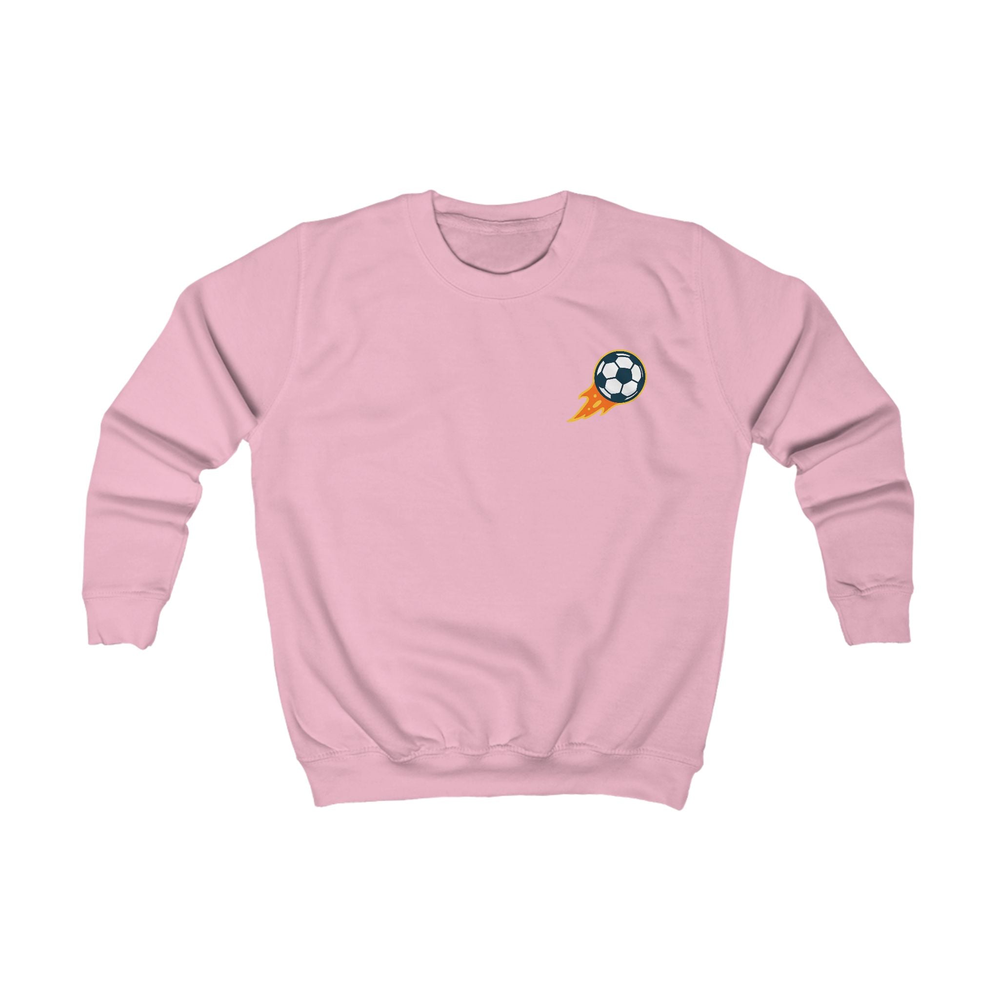 Kinder Fußball Sweatshirt mit Backprint