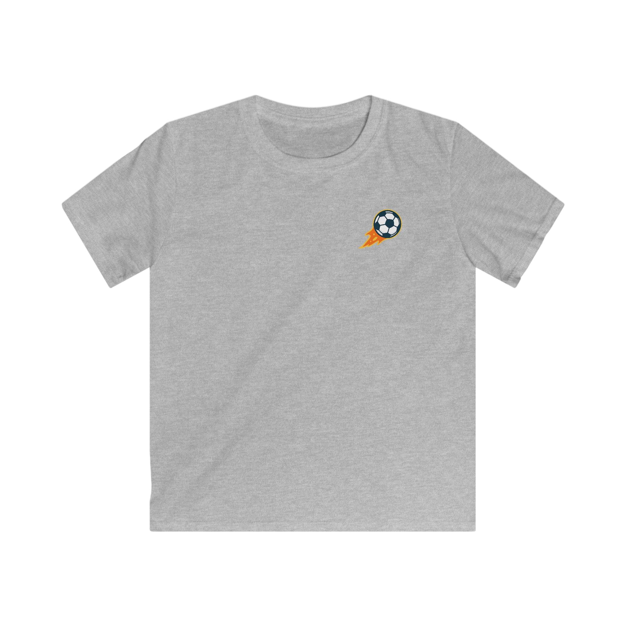 Kinder Fußball T-Shirt mit Backprint