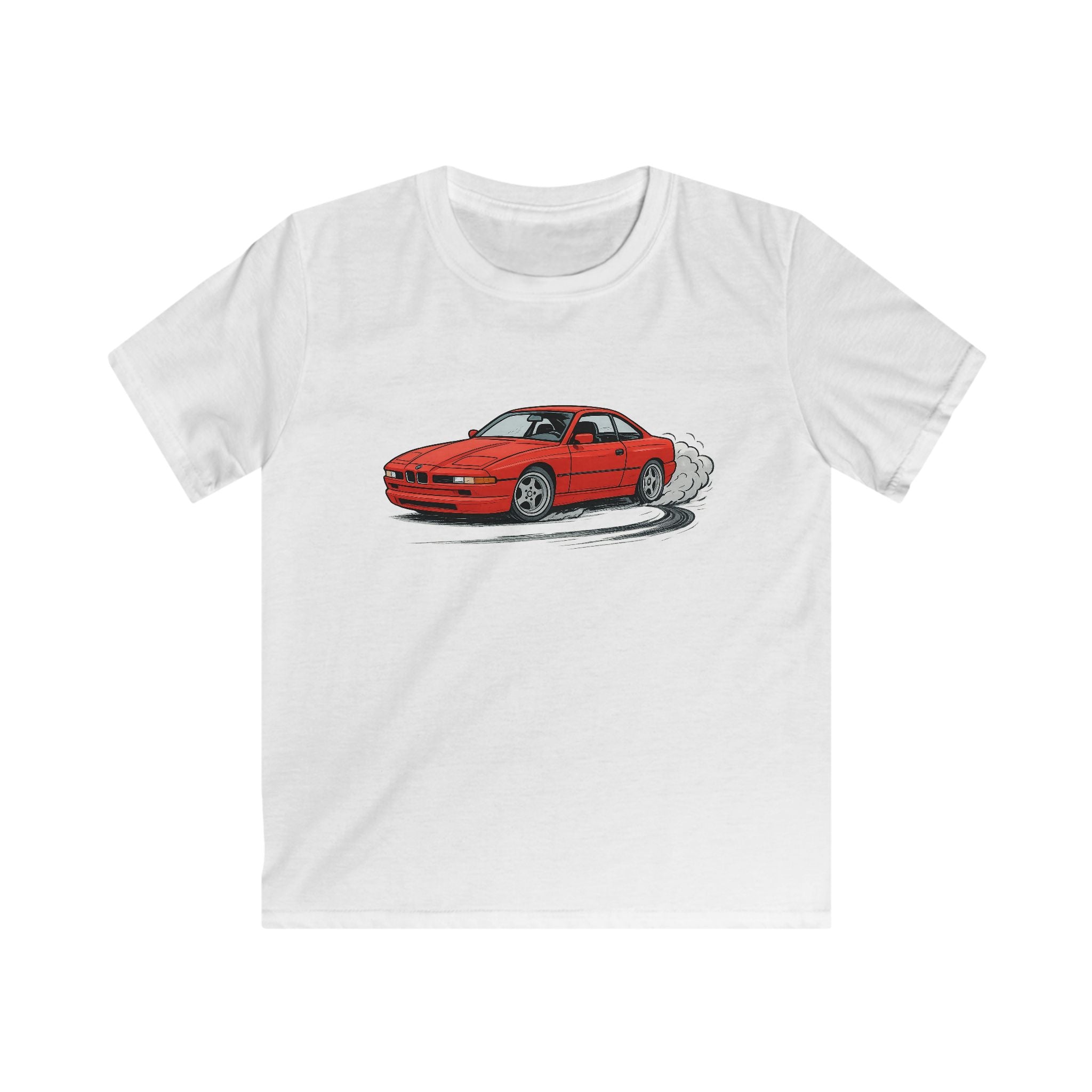 Cool Car Kids Tee, Fun Graphic T-Shirt for Boys and Girls, Perfect for Birthdays, Playdates, Car Lovers, Summer Vibes