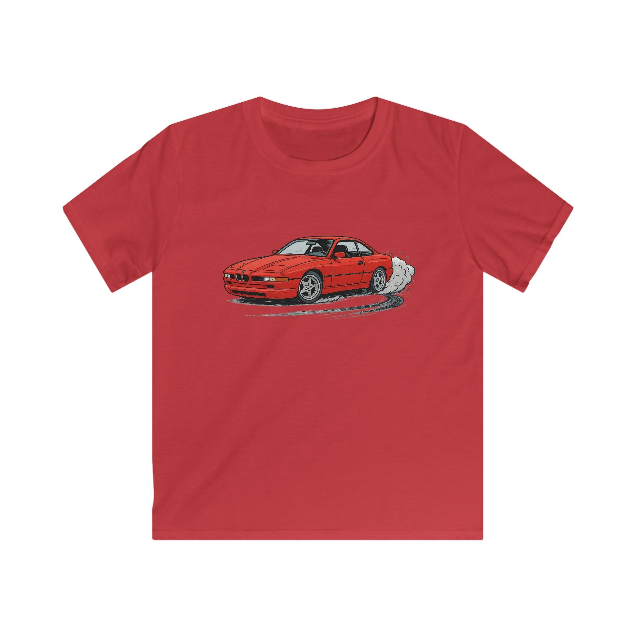 Cool Car Kids Tee, Fun Graphic T-Shirt for Boys and Girls, Perfect for Birthdays, Playdates, Car Lovers, Summer Vibes