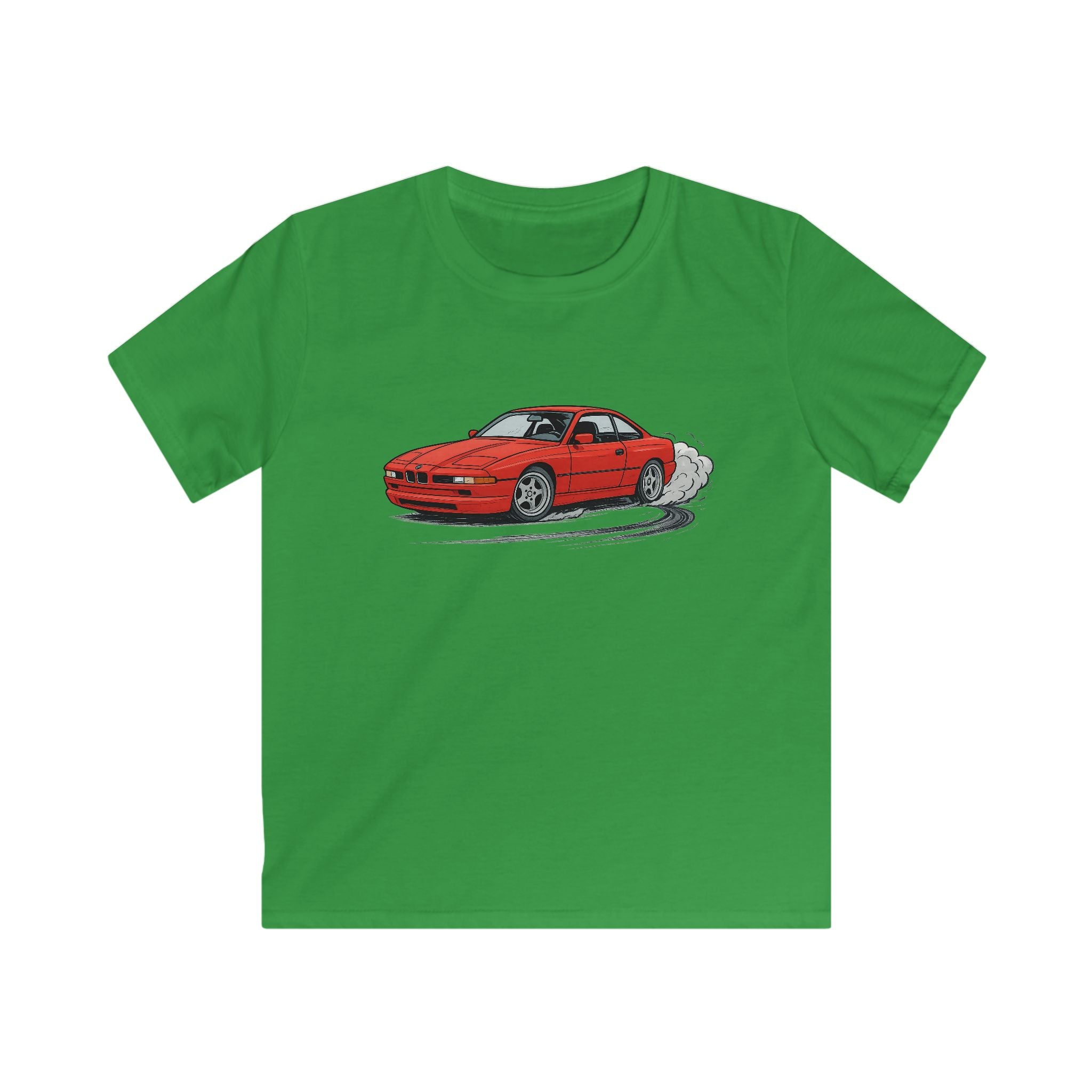Cool Car Kids Tee, Fun Graphic T-Shirt for Boys and Girls, Perfect for Birthdays, Playdates, Car Lovers, Summer Vibes