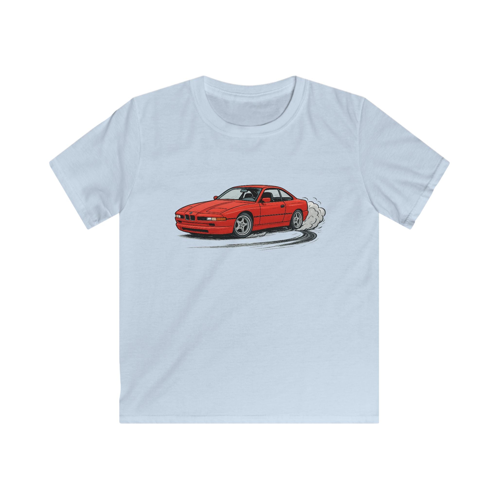Cool Car Kids Tee, Fun Graphic T-Shirt for Boys and Girls, Perfect for Birthdays, Playdates, Car Lovers, Summer Vibes