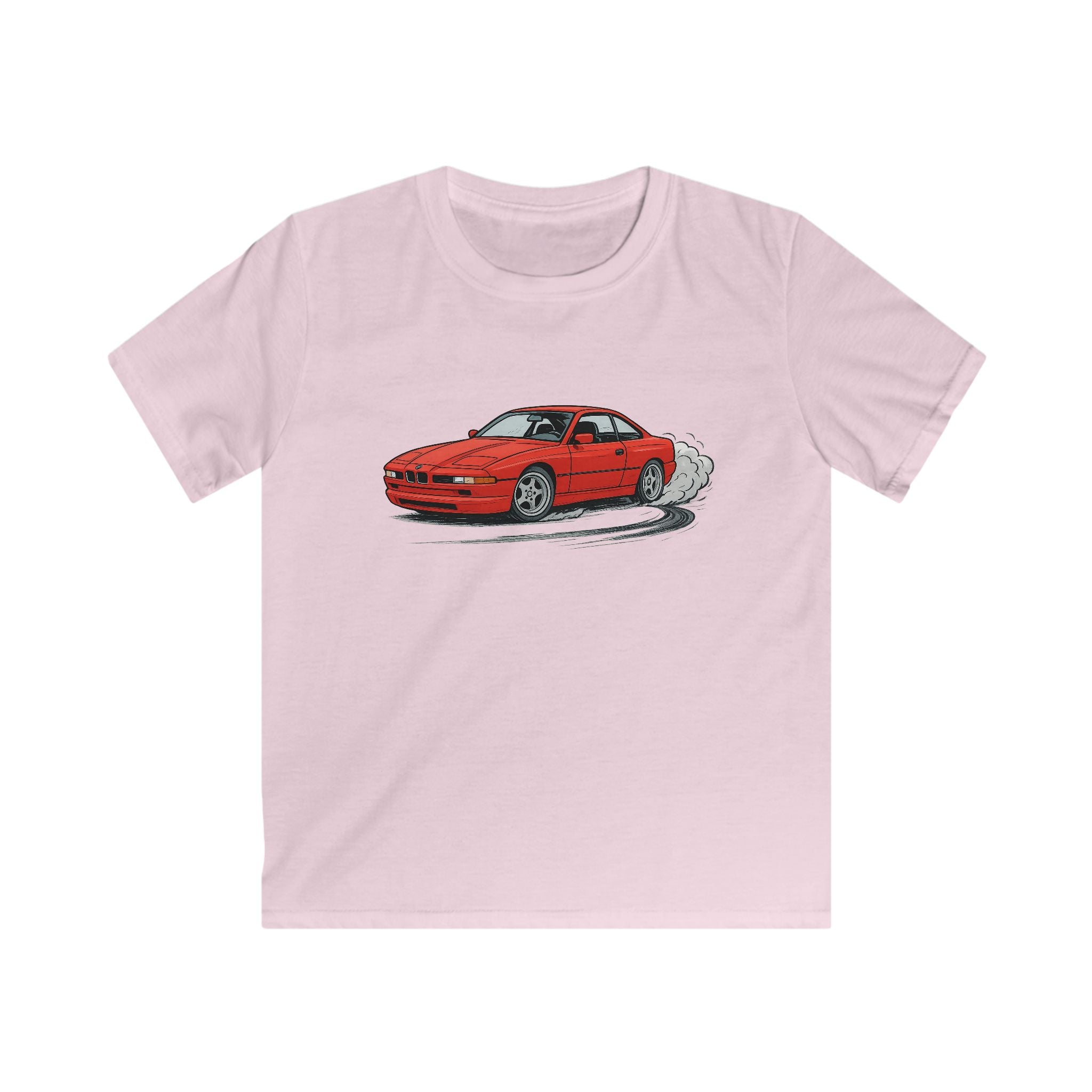 Cool Car Kids Tee, Fun Graphic T-Shirt for Boys and Girls, Perfect for Birthdays, Playdates, Car Lovers, Summer Vibes