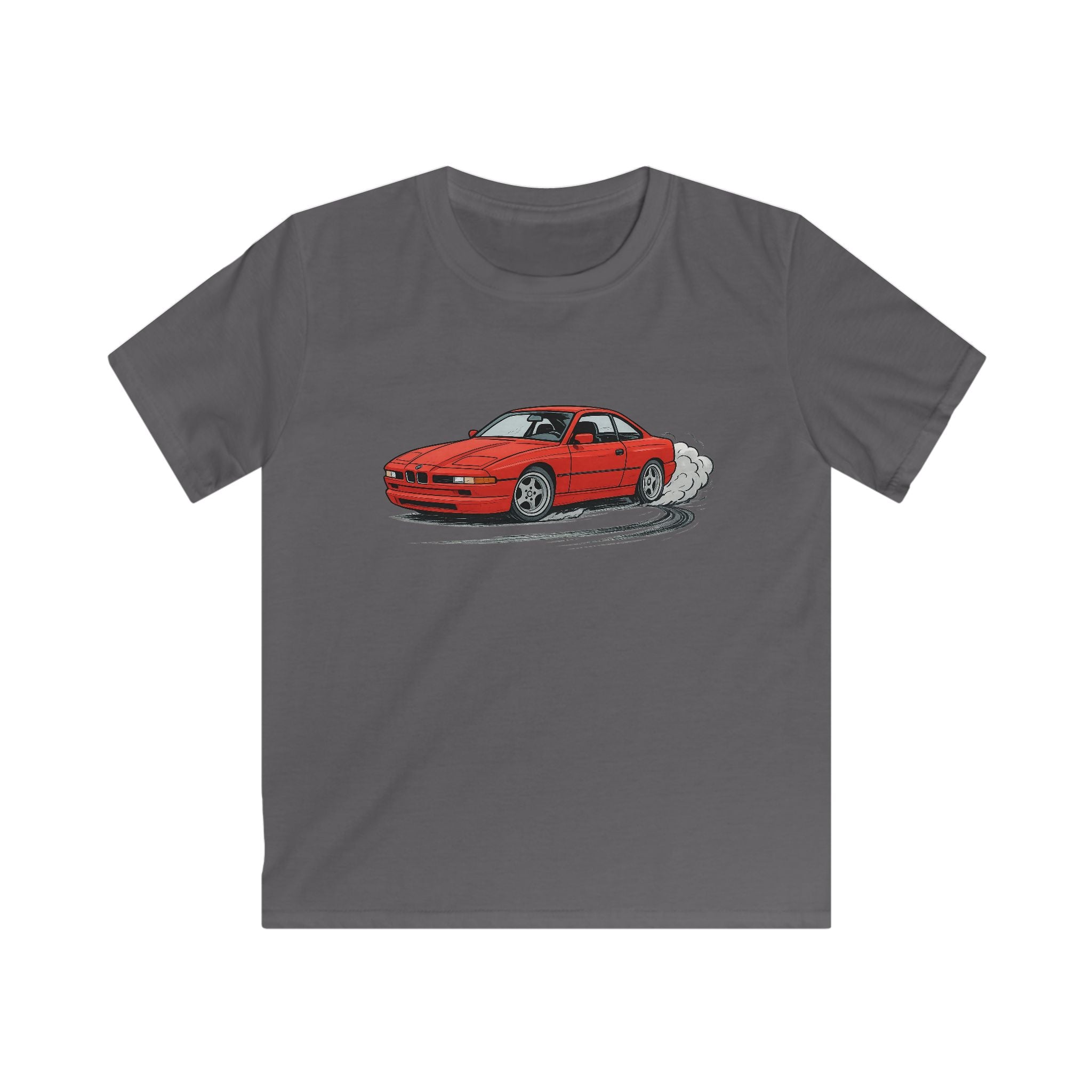 Cool Car Kids Tee, Fun Graphic T-Shirt for Boys and Girls, Perfect for Birthdays, Playdates, Car Lovers, Summer Vibes